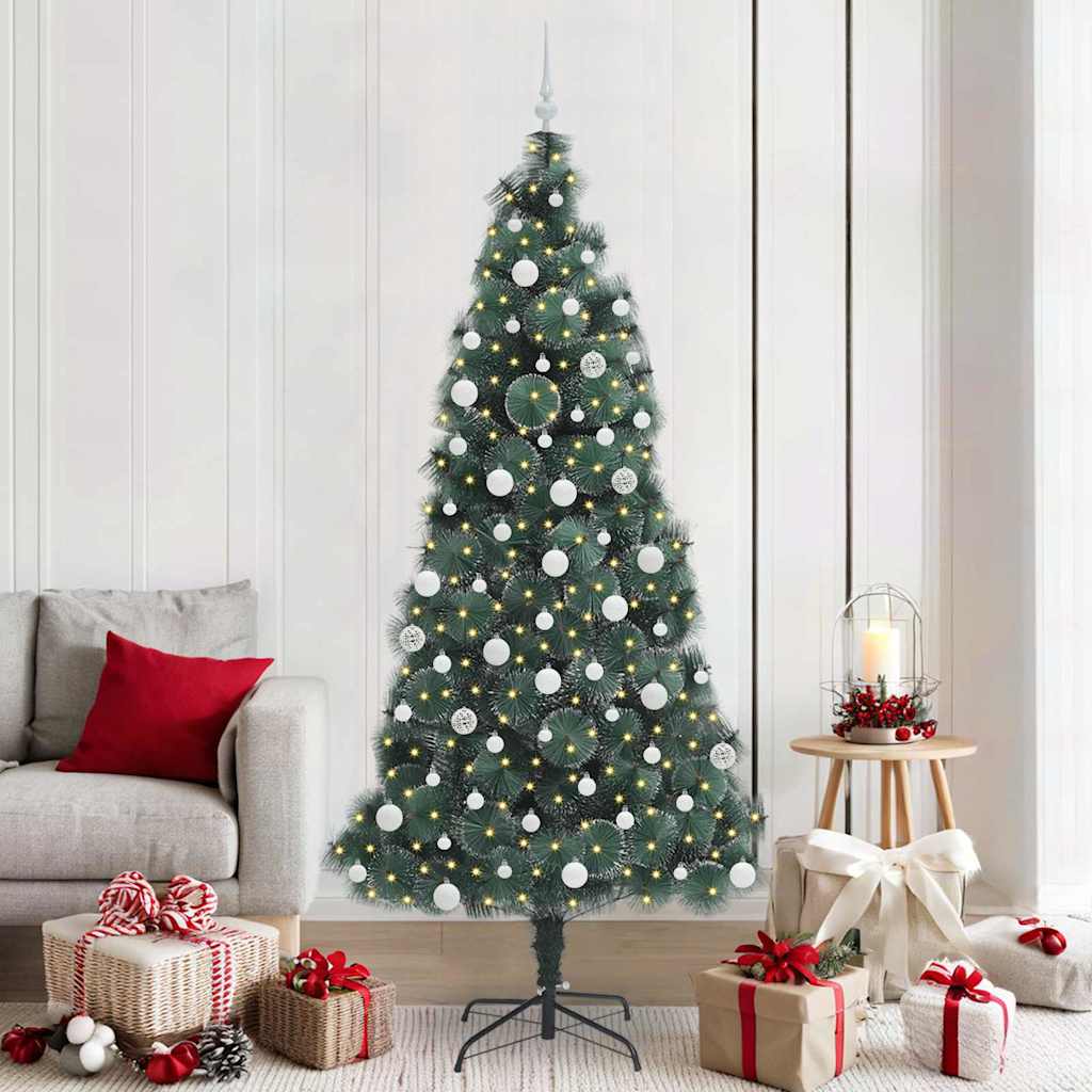 Sapin de Noël artificiel pré-éclairé avec ensemble de boules - XIOS