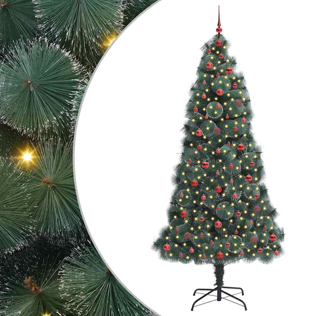 Sapin de Noël artificiel pré-éclairé avec ensemble de boules - XIOS