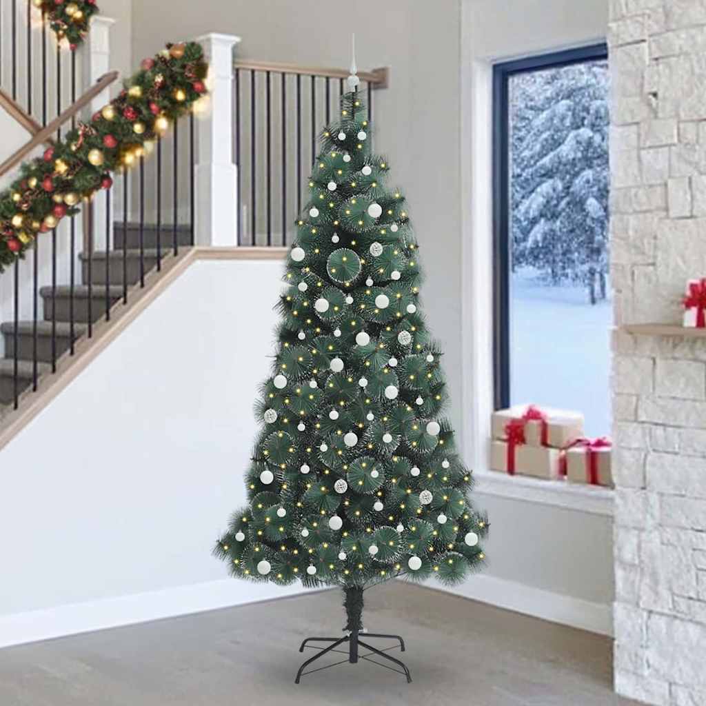 Sapin de Noël artificiel pré-éclairé avec ensemble de boules - XIOS