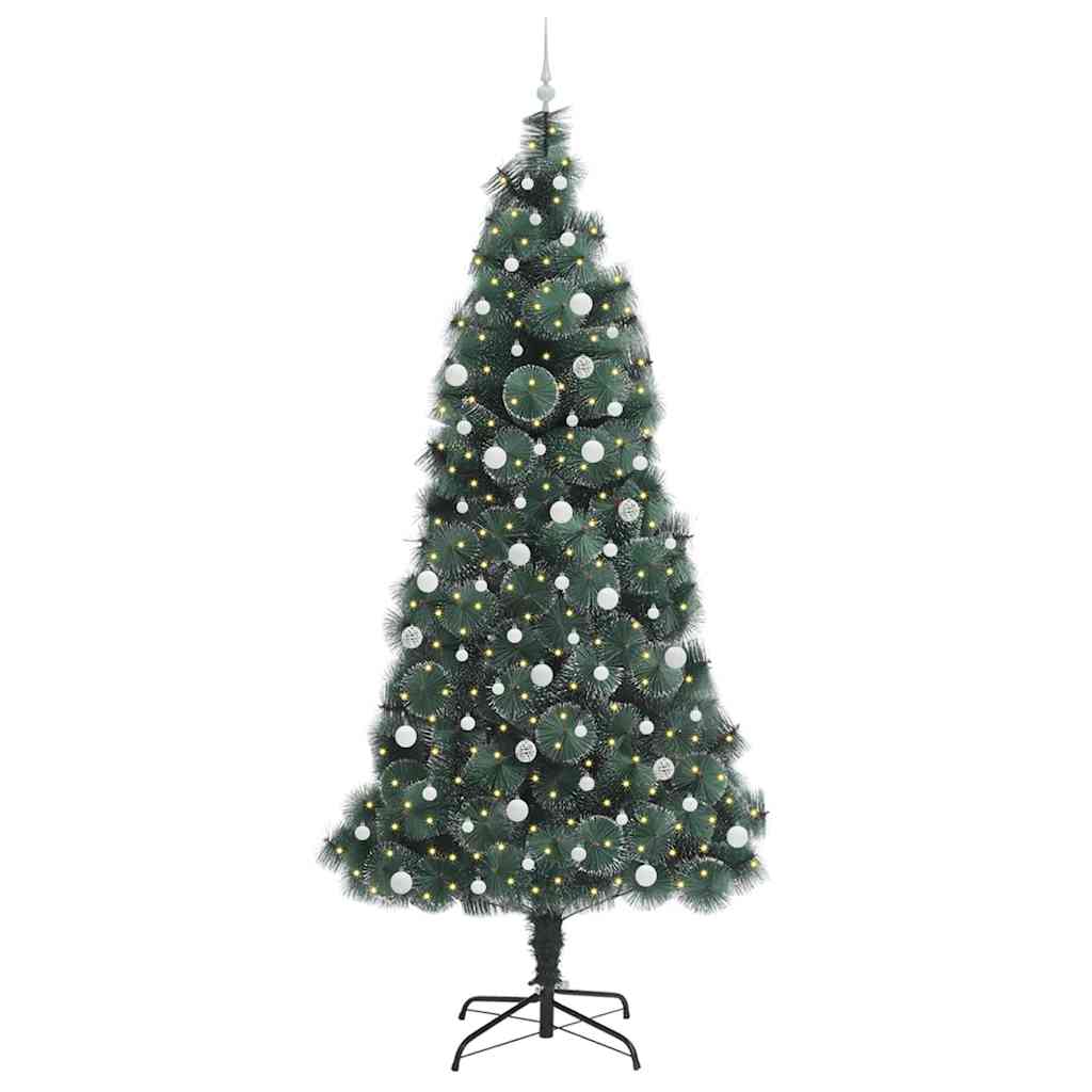 Sapin de Noël artificiel pré-éclairé avec ensemble de boules - XIOS