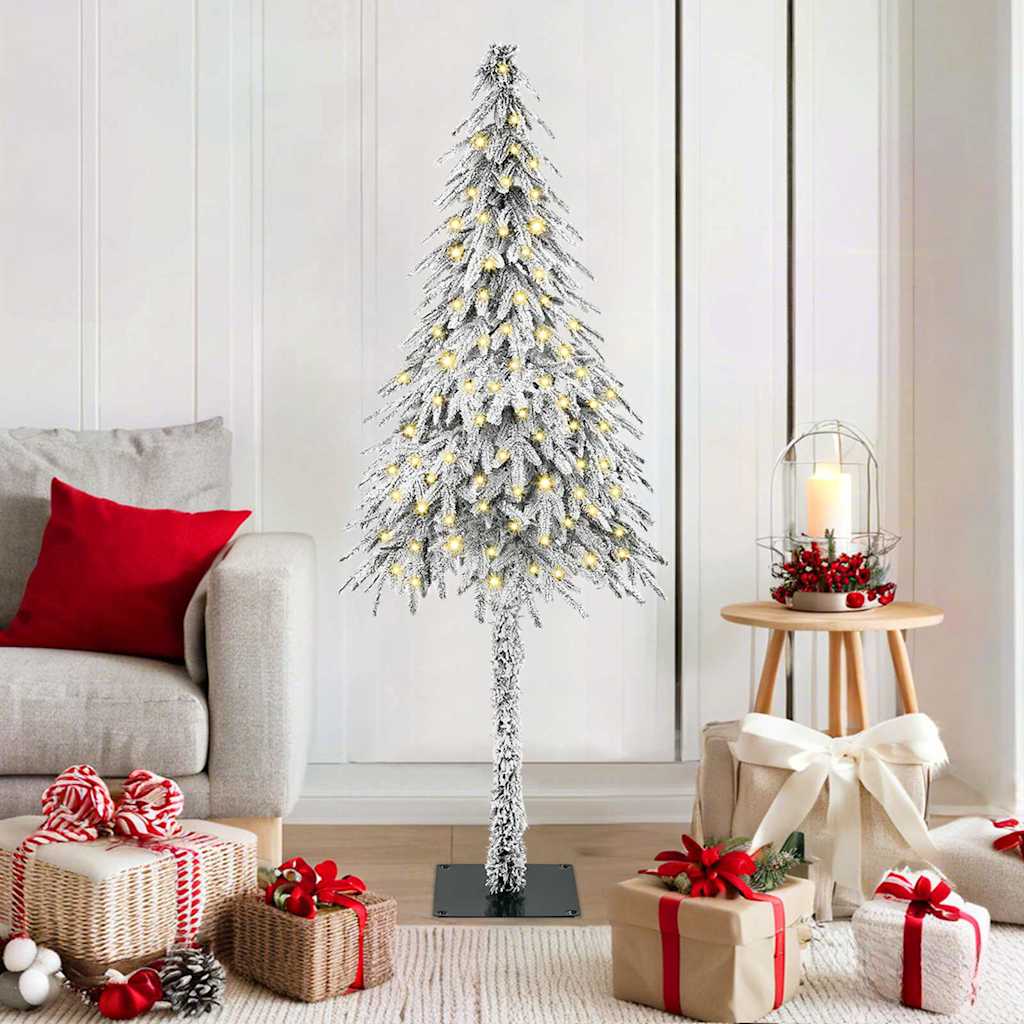 Sapin de Noël avec 150 LED Blanc 150 cm PE et Acier - XIOS