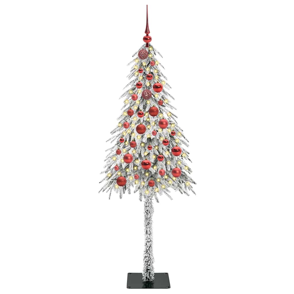 Sapin de Noël avec 150 LED Blanc 150 cm PE et Acier - XIOS