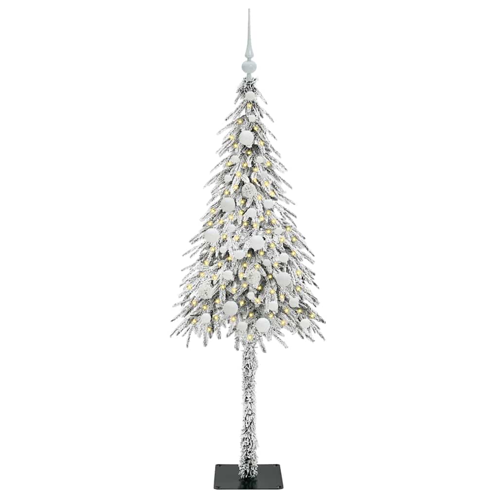Sapin de Noël avec 150 LED Blanc 150 cm PE et Acier - XIOS
