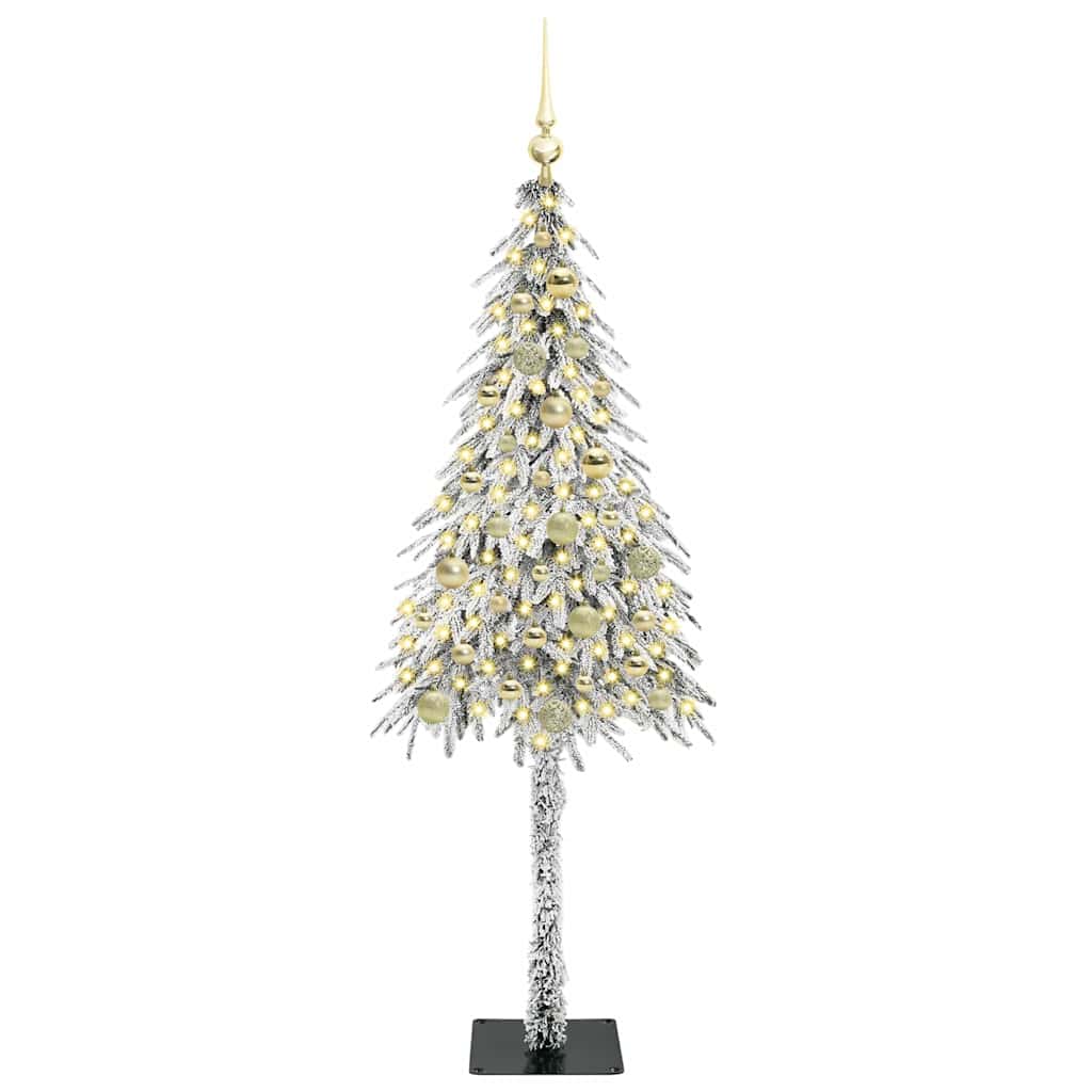Sapin de Noël avec 150 LED Blanc 150 cm PE et Acier - XIOS