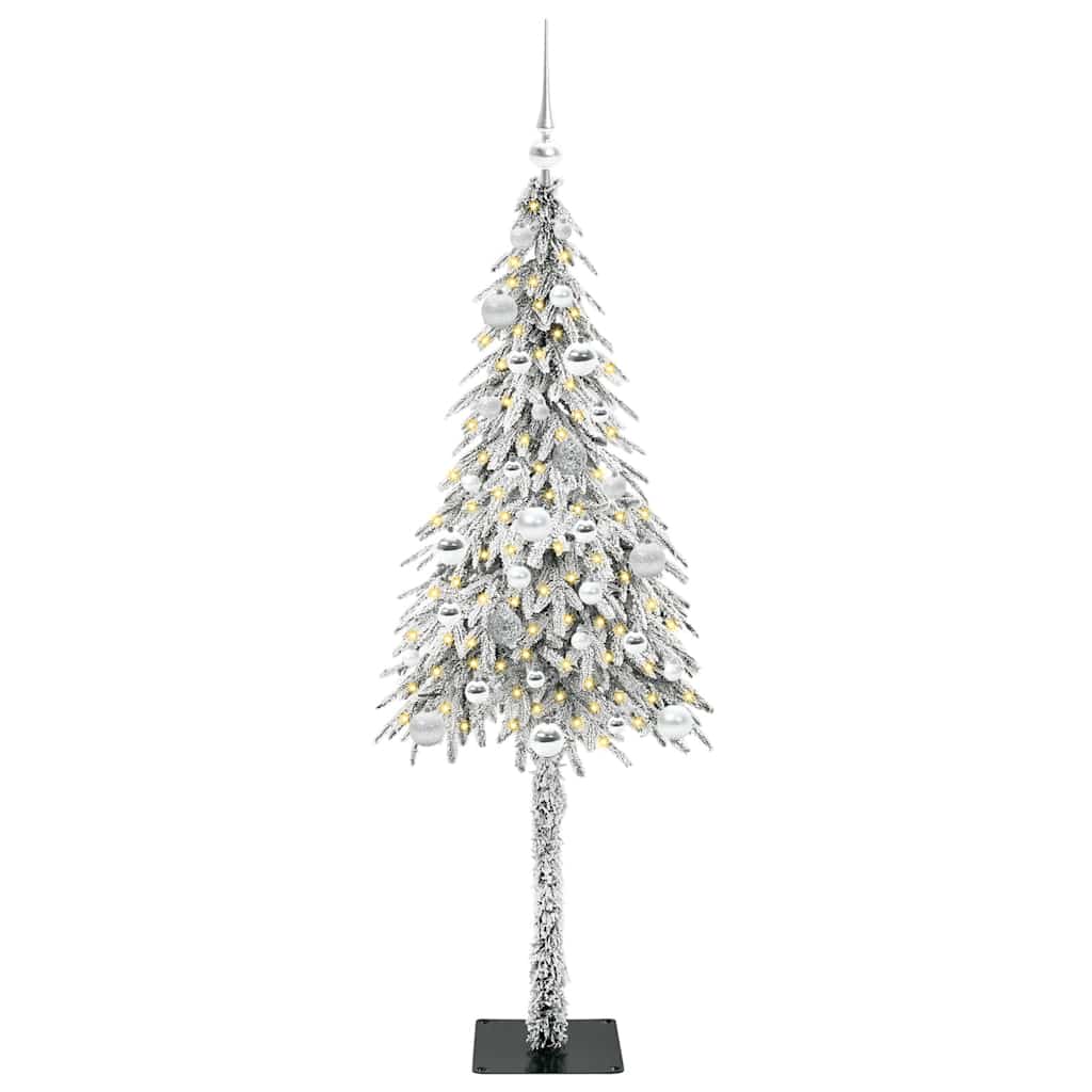 Sapin de Noël avec 150 LED Blanc 150 cm PE et Acier - XIOS