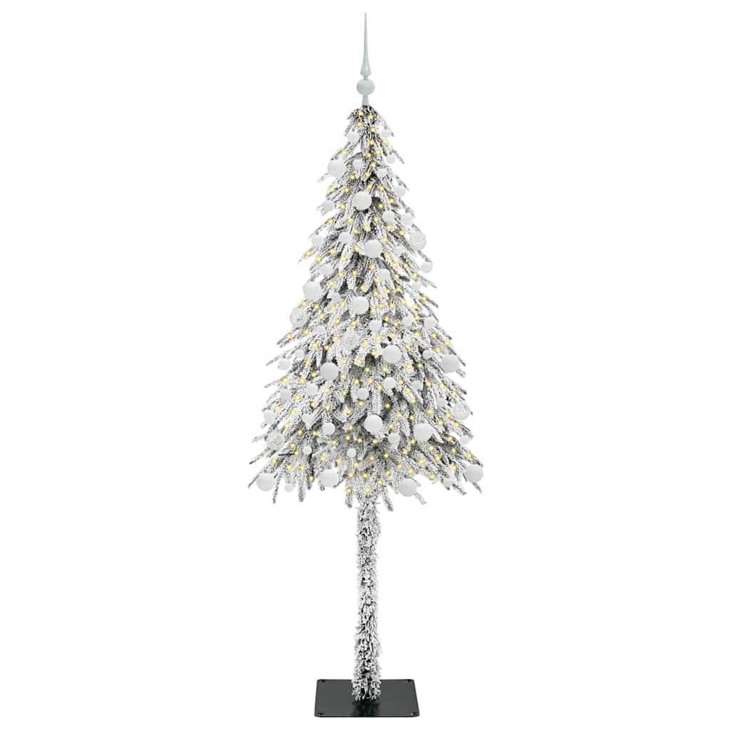 Sapin de Noël avec 300 LED Blanc 180 cm PE et Acier - XIOS