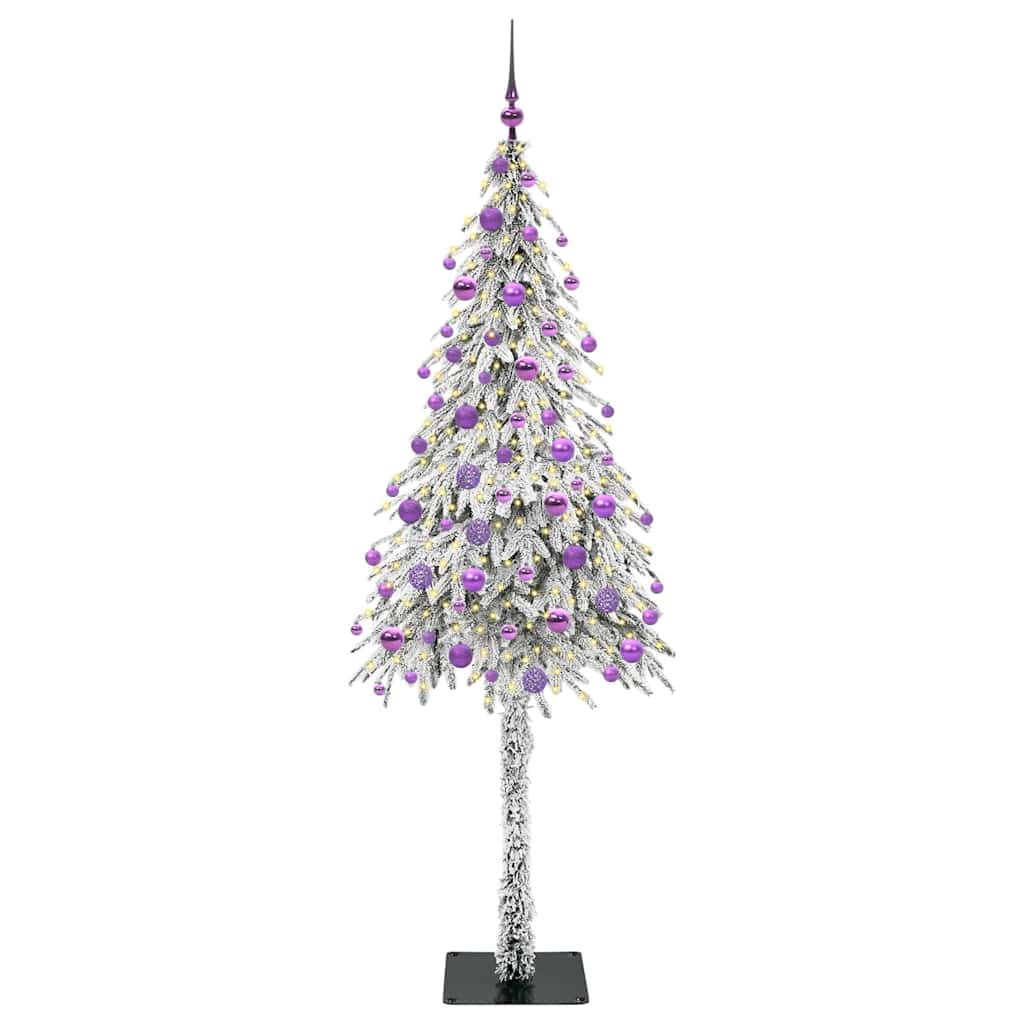 Sapin de Noël avec 300 LED Blanc 180 cm PE et Acier - XIOS