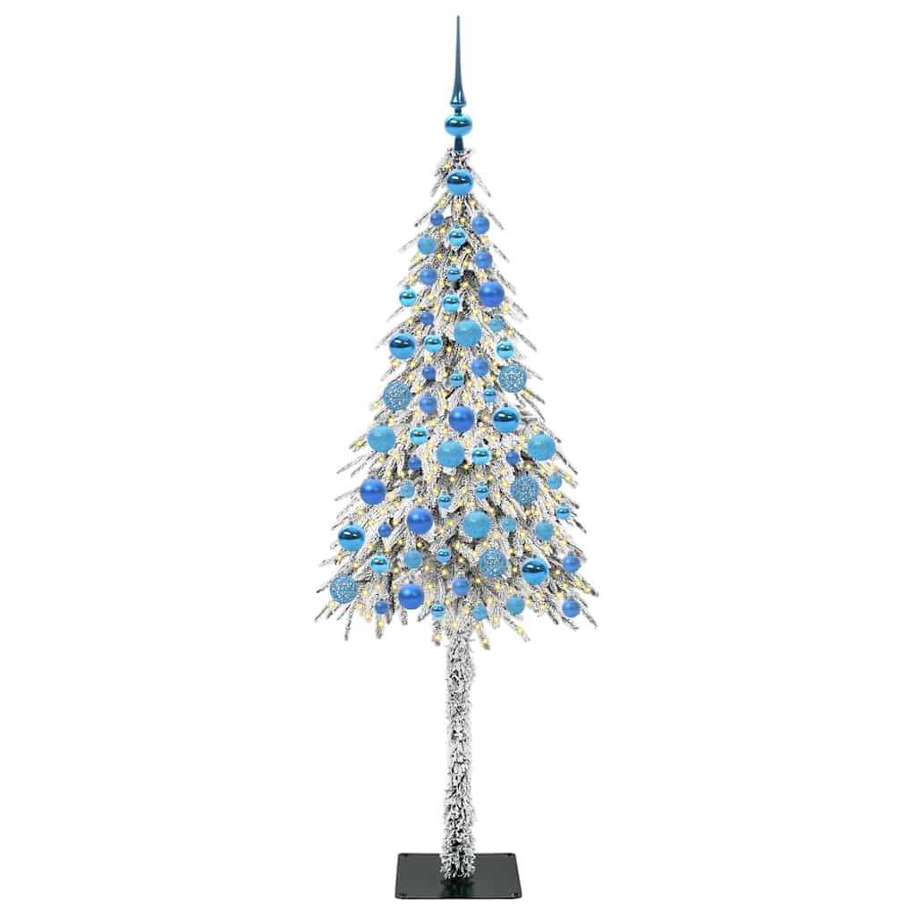 Sapin de Noël avec 300 LED Blanc 180 cm PE et Acier - XIOS