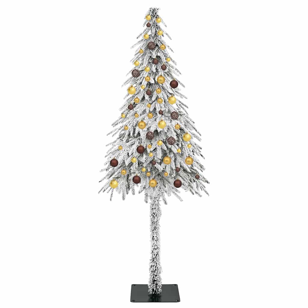 Sapin de Noël avec 300 LED Blanc 210 cm PE et Acier