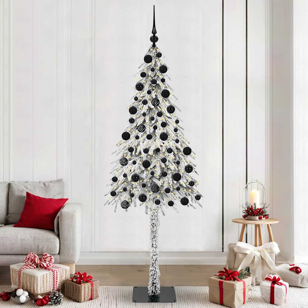 Sapin de Noël avec 300 LED Blanc 210 cm PE et Acier - XIOS
