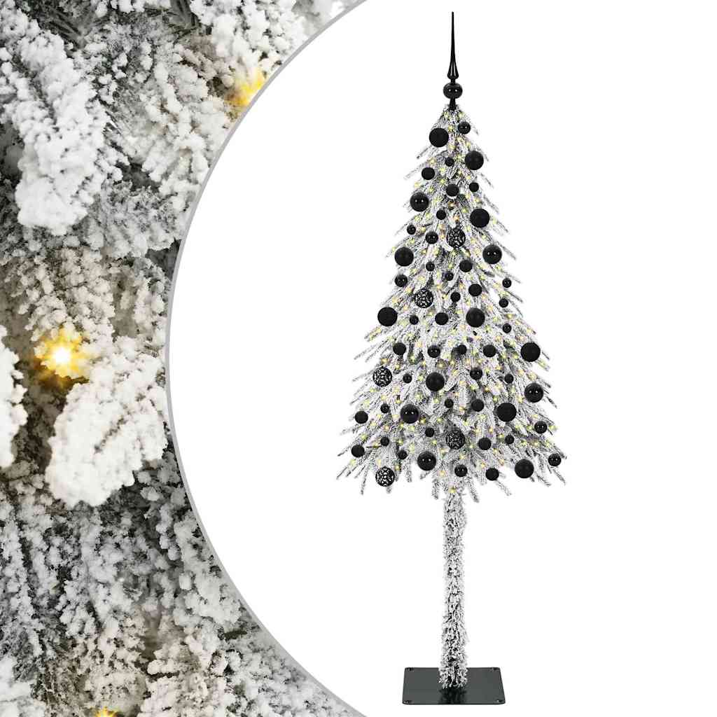 Sapin de Noël avec 300 LED Blanc 210 cm PE et Acier - XIOS