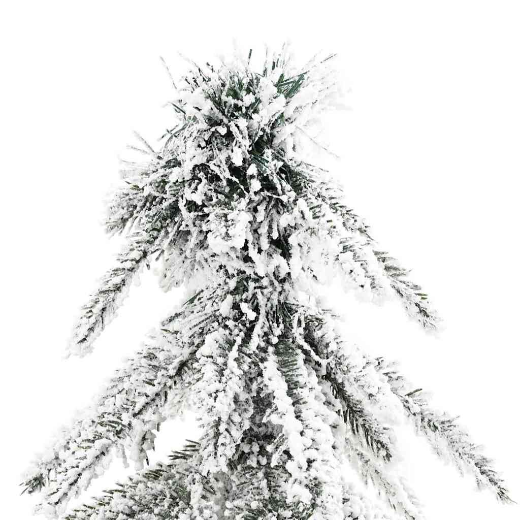 Sapin de Noël avec 300 LED Blanc 210 cm PE et Acier - XIOS