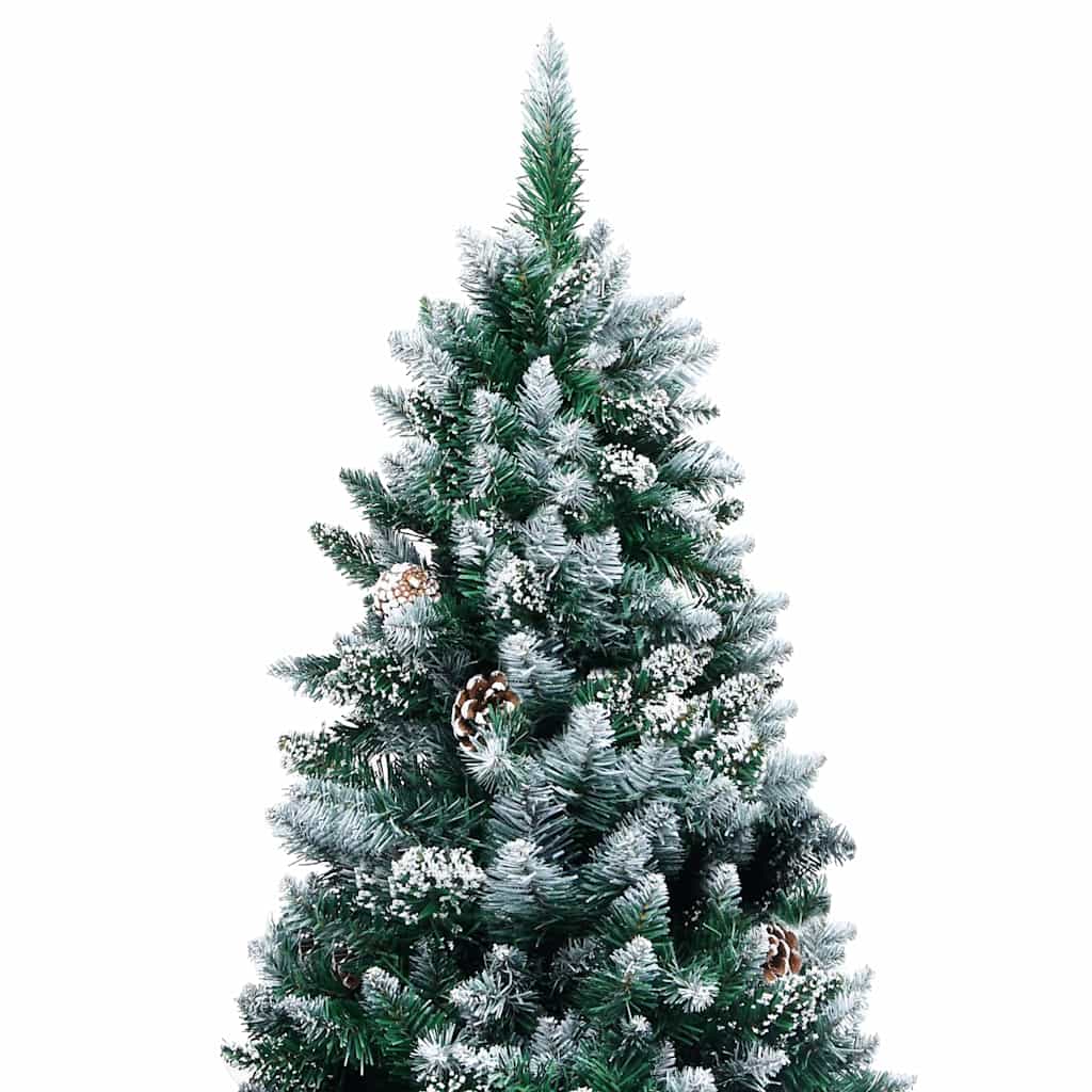 Sapin de Noël artificiel Vert 210 cm PVC, Acier et Plastique - XIOS