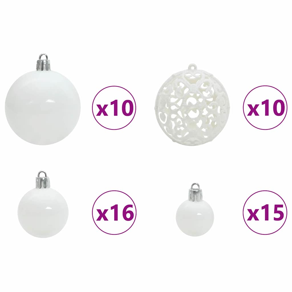 Sapin de Noël artificiel Vert 210 cm PVC, Acier et Plastique - XIOS