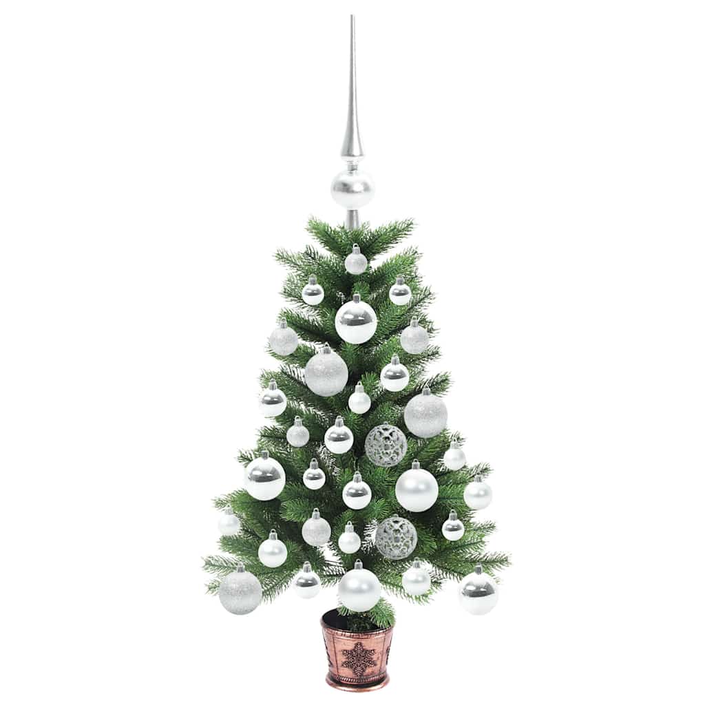 Sapin de Noël avec 150 LED avec support Vert 65 cm PE - XIOS