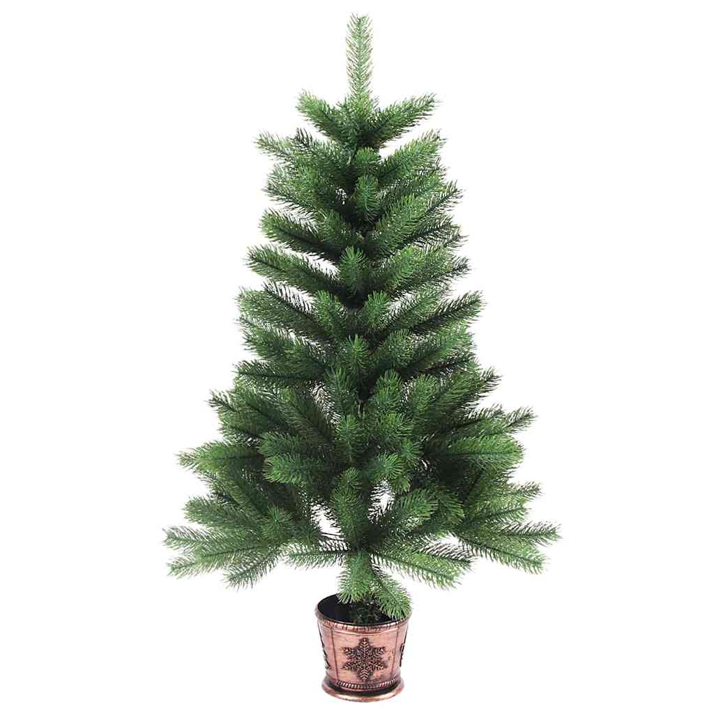 Sapin de Noël avec 150 LED avec support Vert 90 cm PE - XIOS