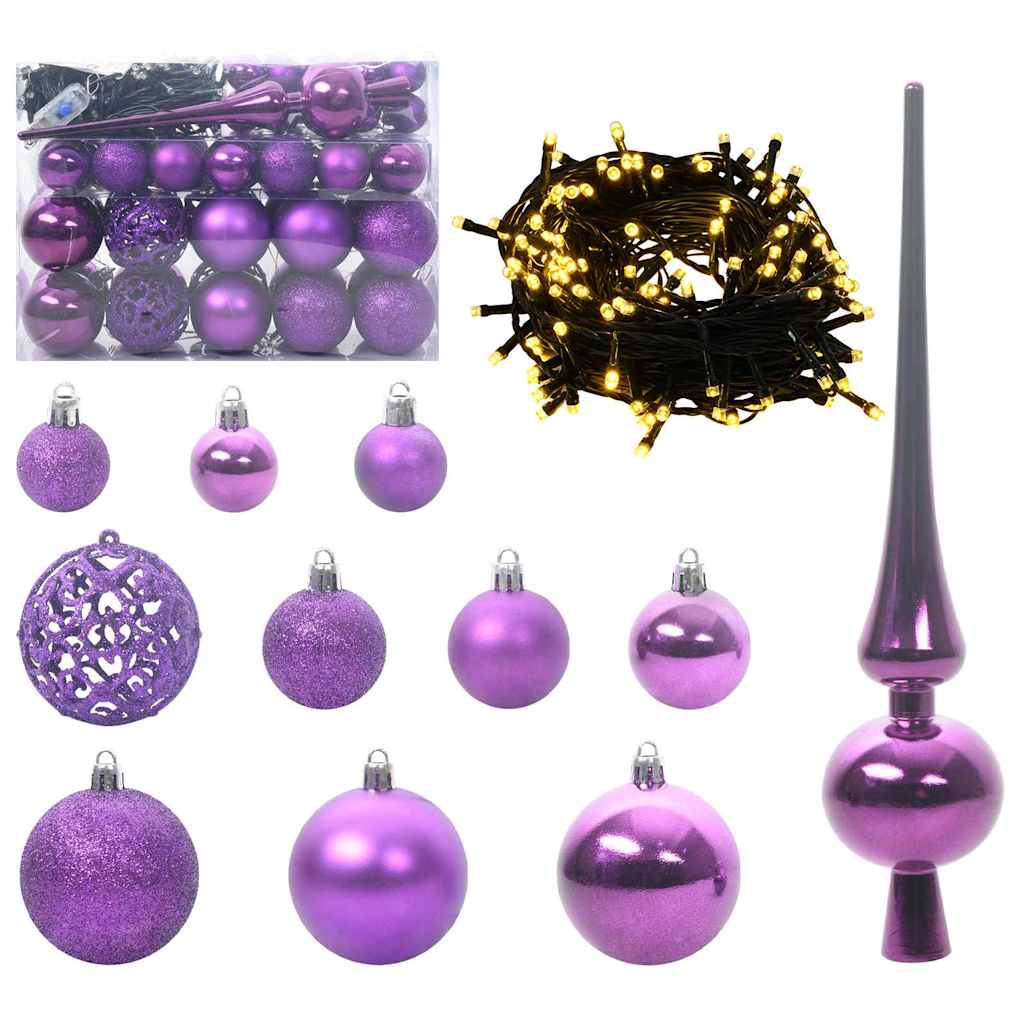 Sapin de Noël avec 150 LED avec support Vert 90 cm PE - XIOS