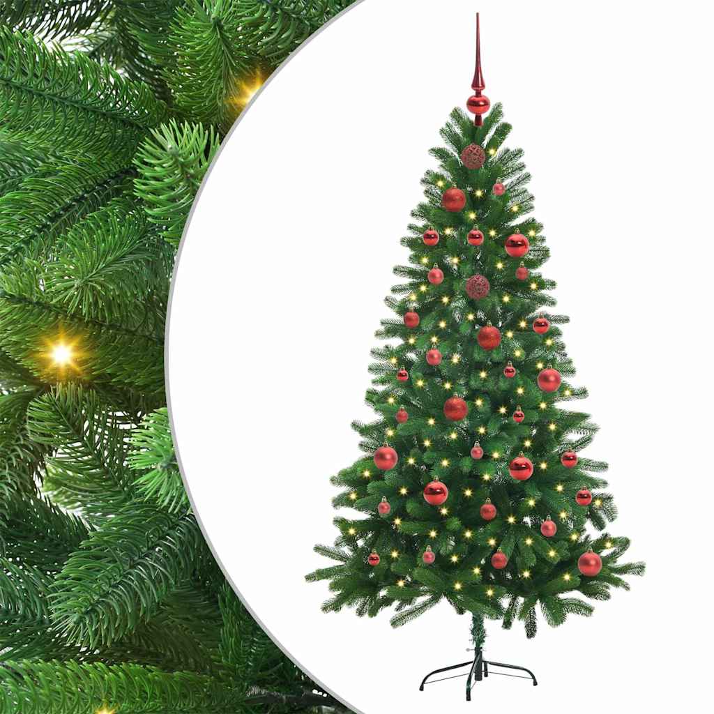 Sapin de Noël avec 150 LED avec support Vert 150 cm PE - XIOS
