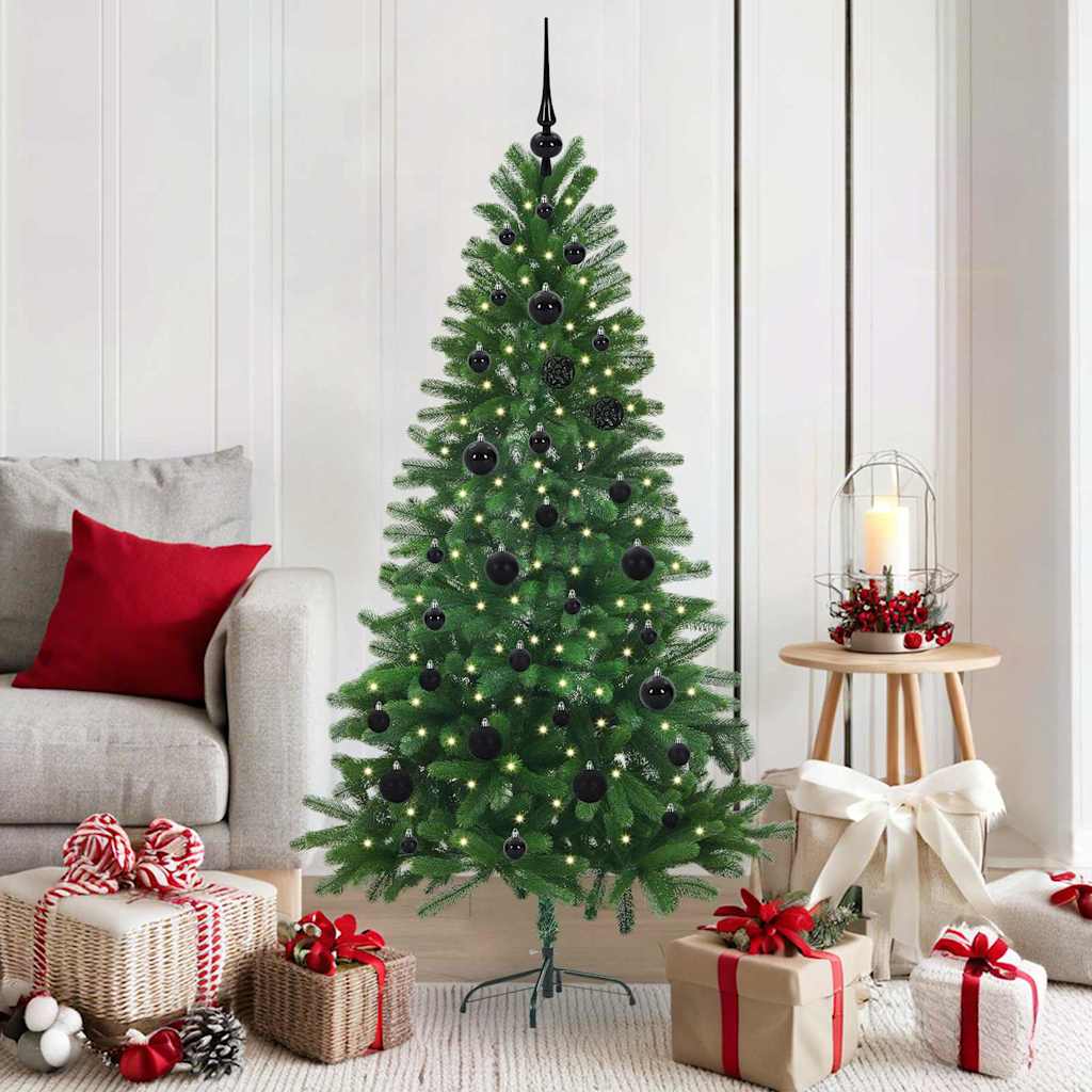 Sapin de Noël avec 150 LED avec support Vert 150 cm PE - XIOS