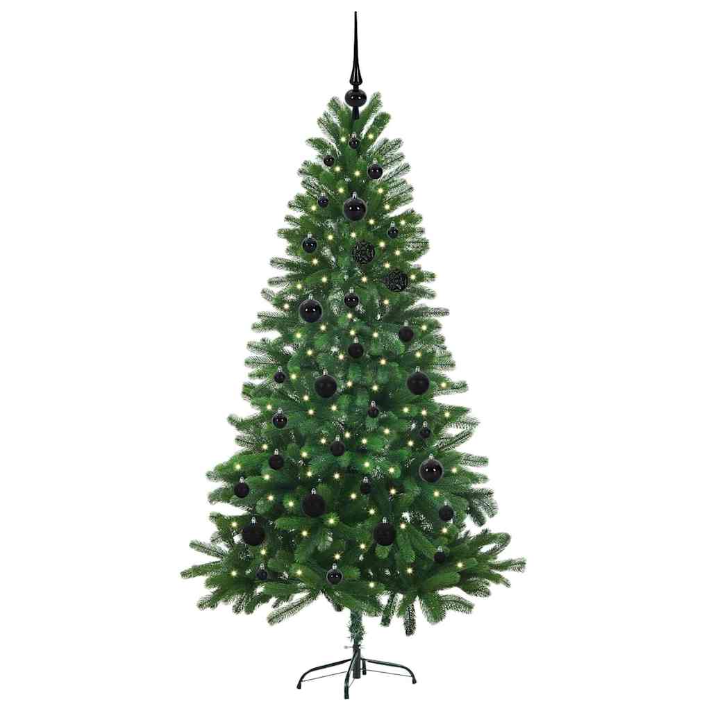 Sapin de Noël avec 150 LED avec support Vert 150 cm PE - XIOS