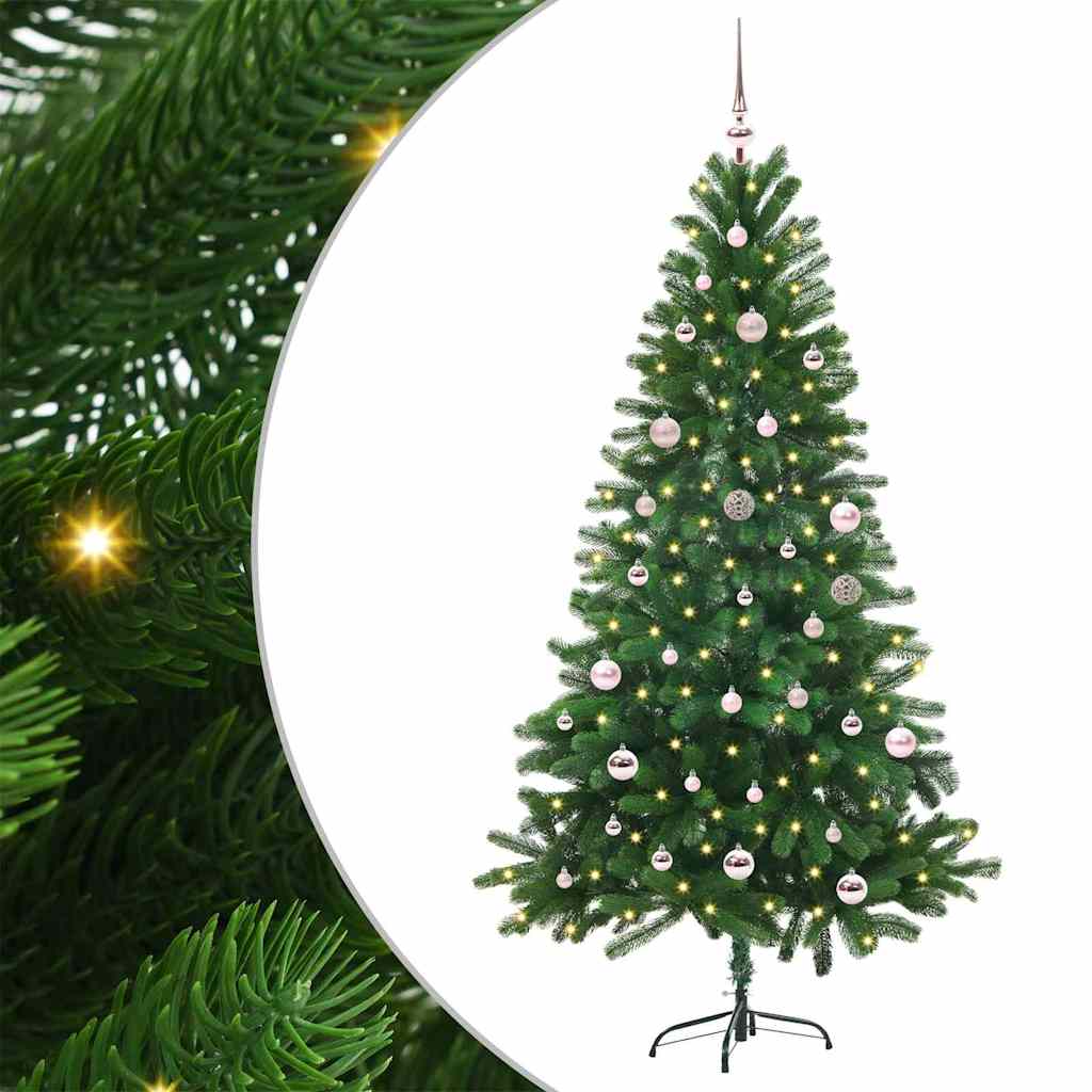 Sapin de Noël avec 150 LED avec support Vert 150 cm PE - XIOS