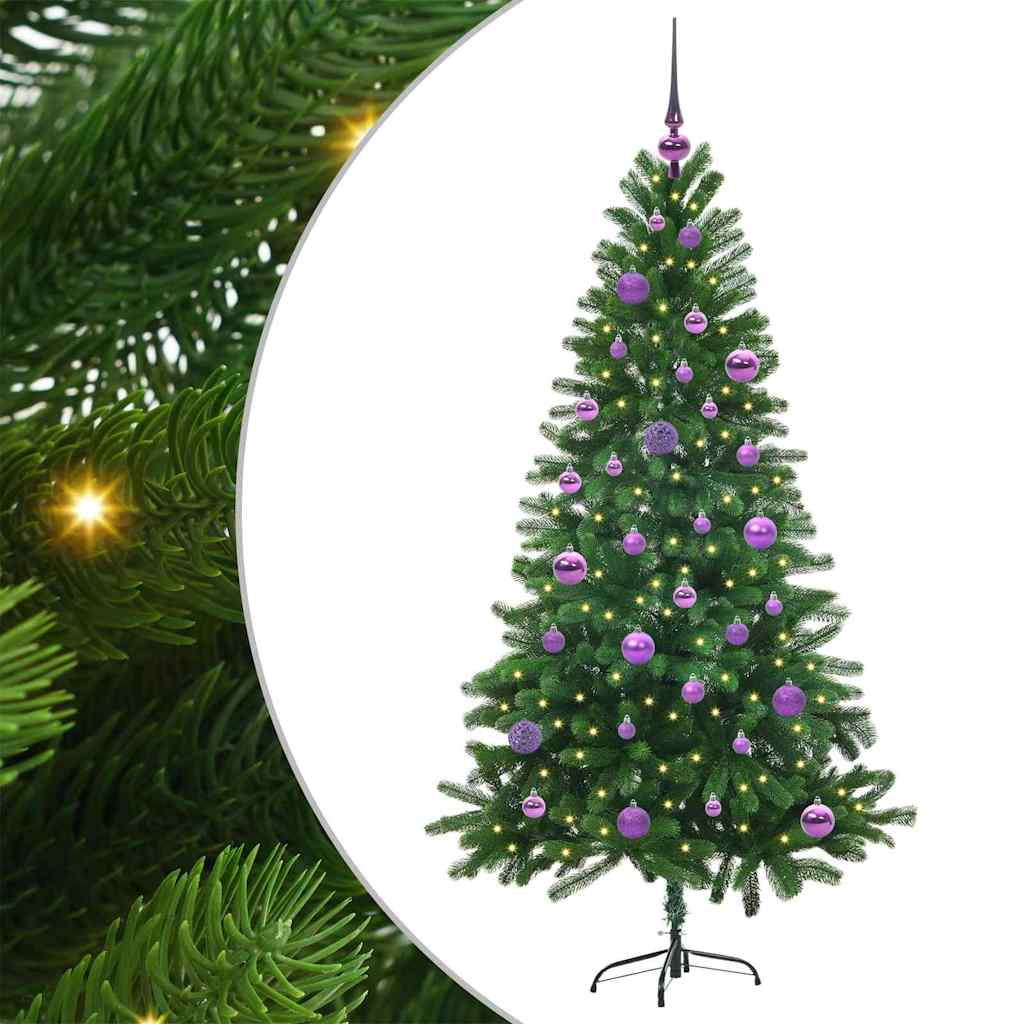 Sapin de Noël avec 150 LED avec support Vert 150 cm PE - XIOS