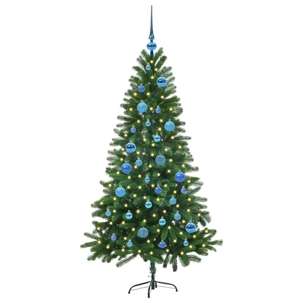 Sapin de Noël avec 150 LED avec support Vert 150 cm PE - XIOS