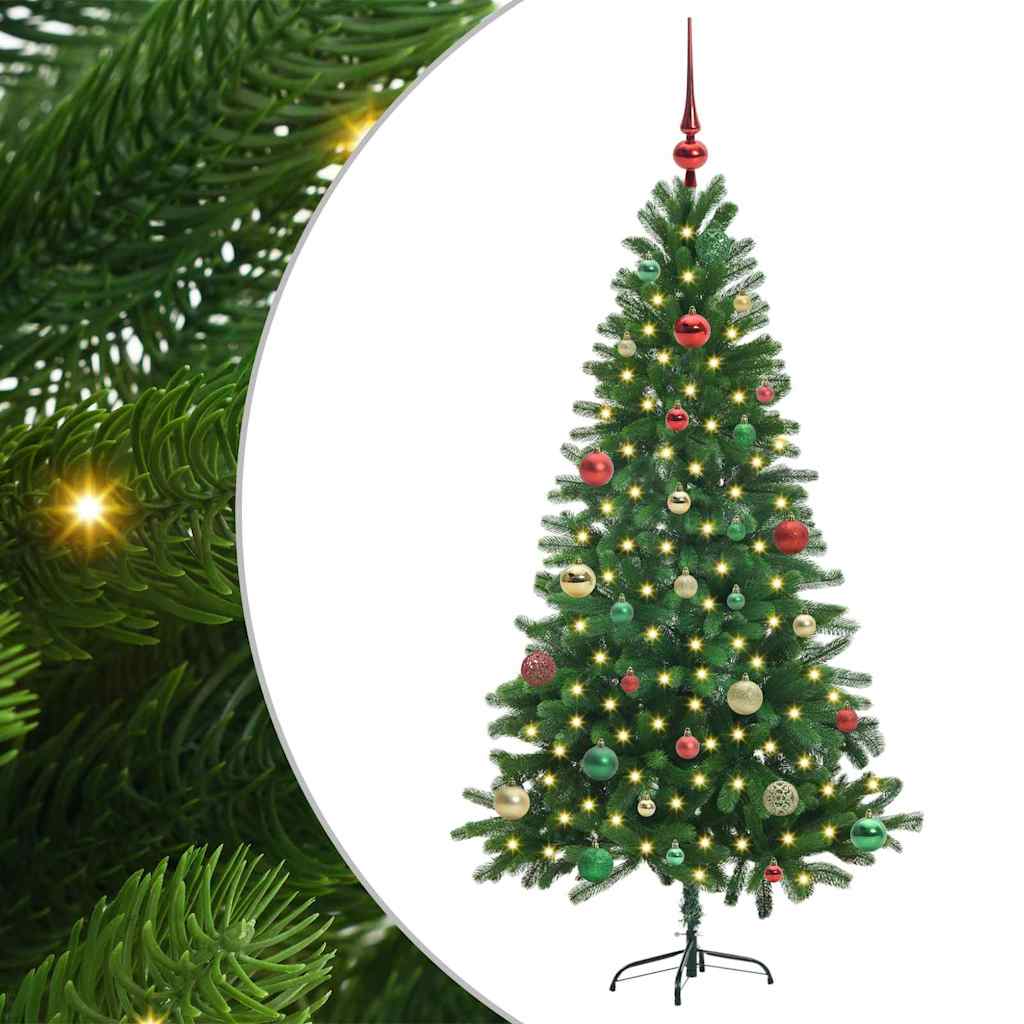 Sapin de Noël avec 150 LED avec support Vert 150 cm PE - XIOS