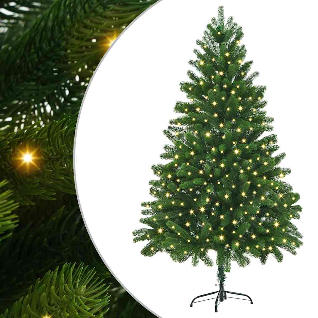 Sapin de Noël avec 300 LED avec support Vert 180 cm PE - XIOS