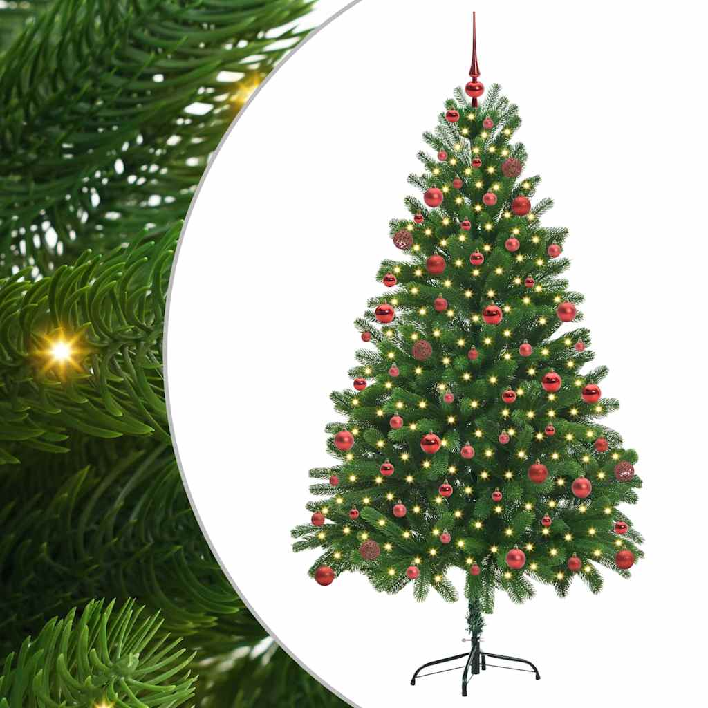 Sapin de Noël avec 300 LED avec support Vert 180 cm PE - XIOS