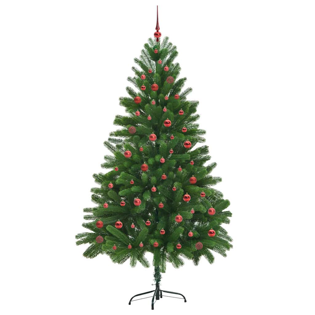 Sapin de Noël avec 300 LED avec support Vert 210 cm PE - XIOS
