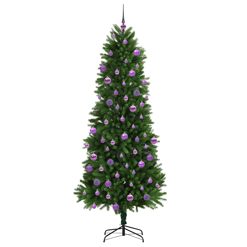 Sapin de Noël avec 300 LED avec support Vert 240 cm PE - XIOS