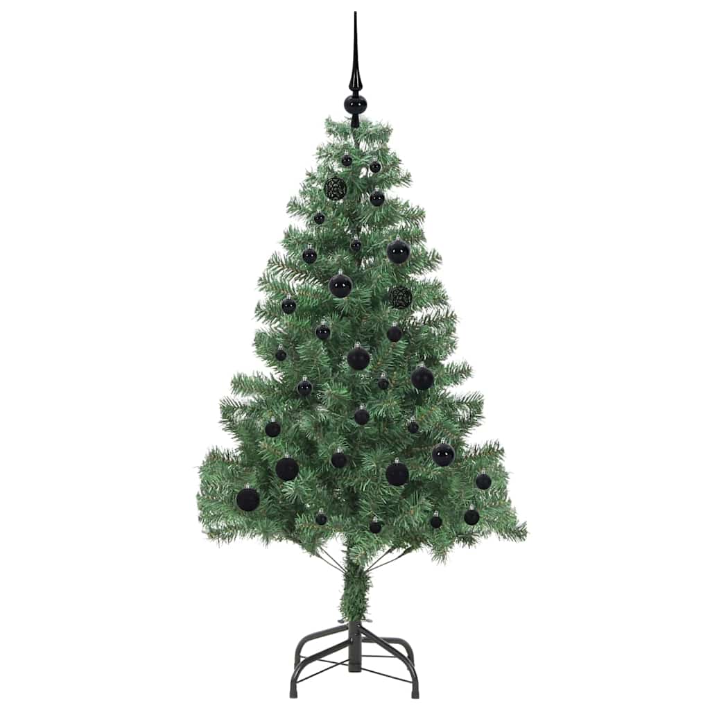 Sapin de Noël avec 150 LED avec support Vert 150 cm PVC - XIOS