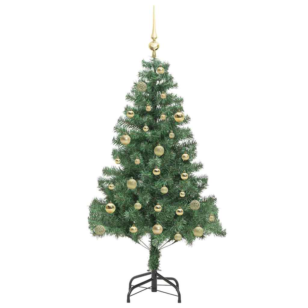 Sapin de Noël avec 150 LED avec support Vert 150 cm PVC - XIOS