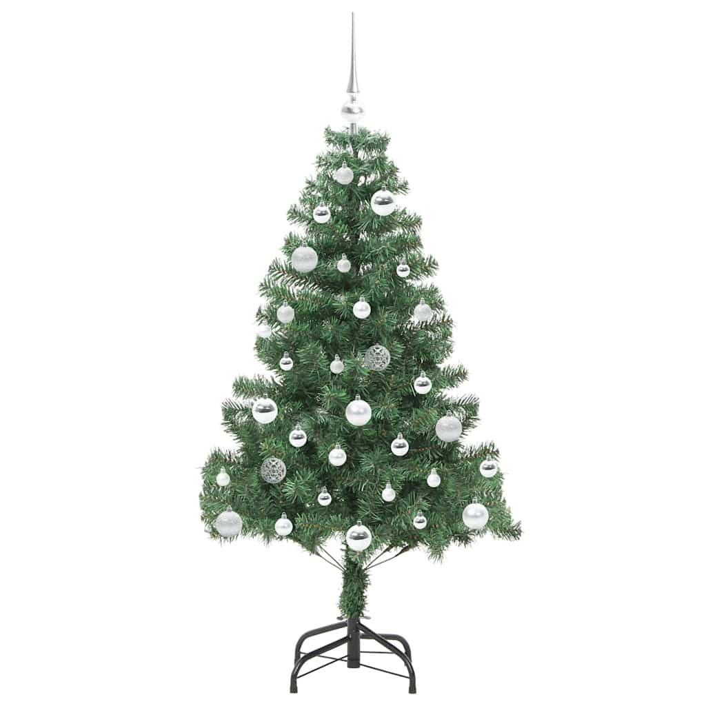 Sapin de Noël avec 150 LED avec support Vert 150 cm PVC - XIOS