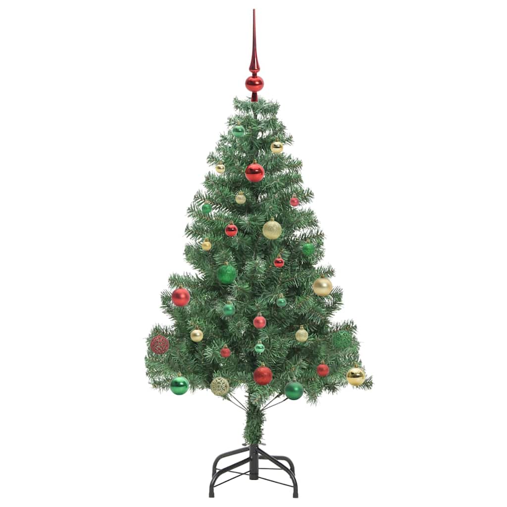 Sapin de Noël avec 150 LED avec support Vert 150 cm PVC - XIOS