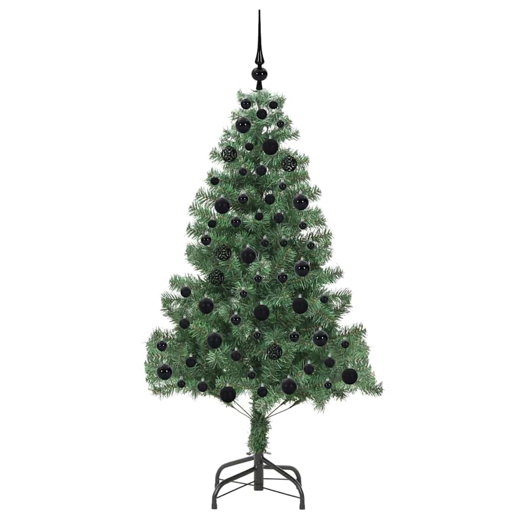 Sapin de Noël avec 300 LED avec support Vert 180 cm PVC - XIOS