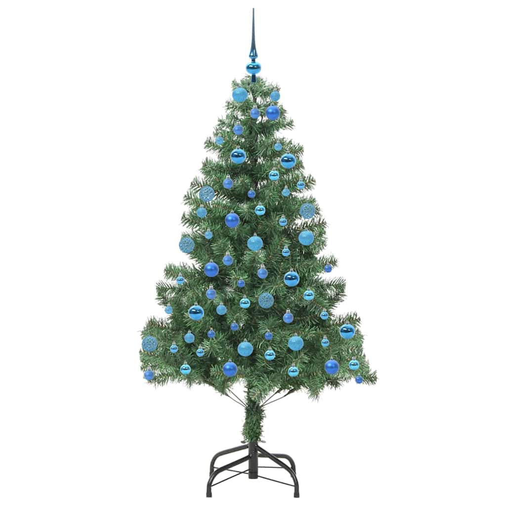 Sapin de Noël avec 300 LED avec support Vert 180 cm PVC - XIOS