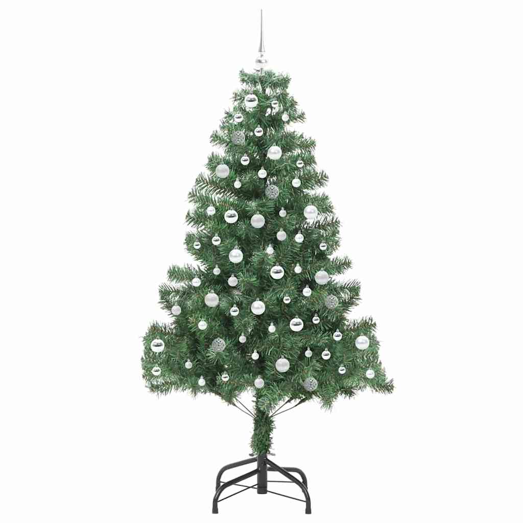 Sapin de Noël avec 300 LED avec support Vert 210 cm PVC - XIOS