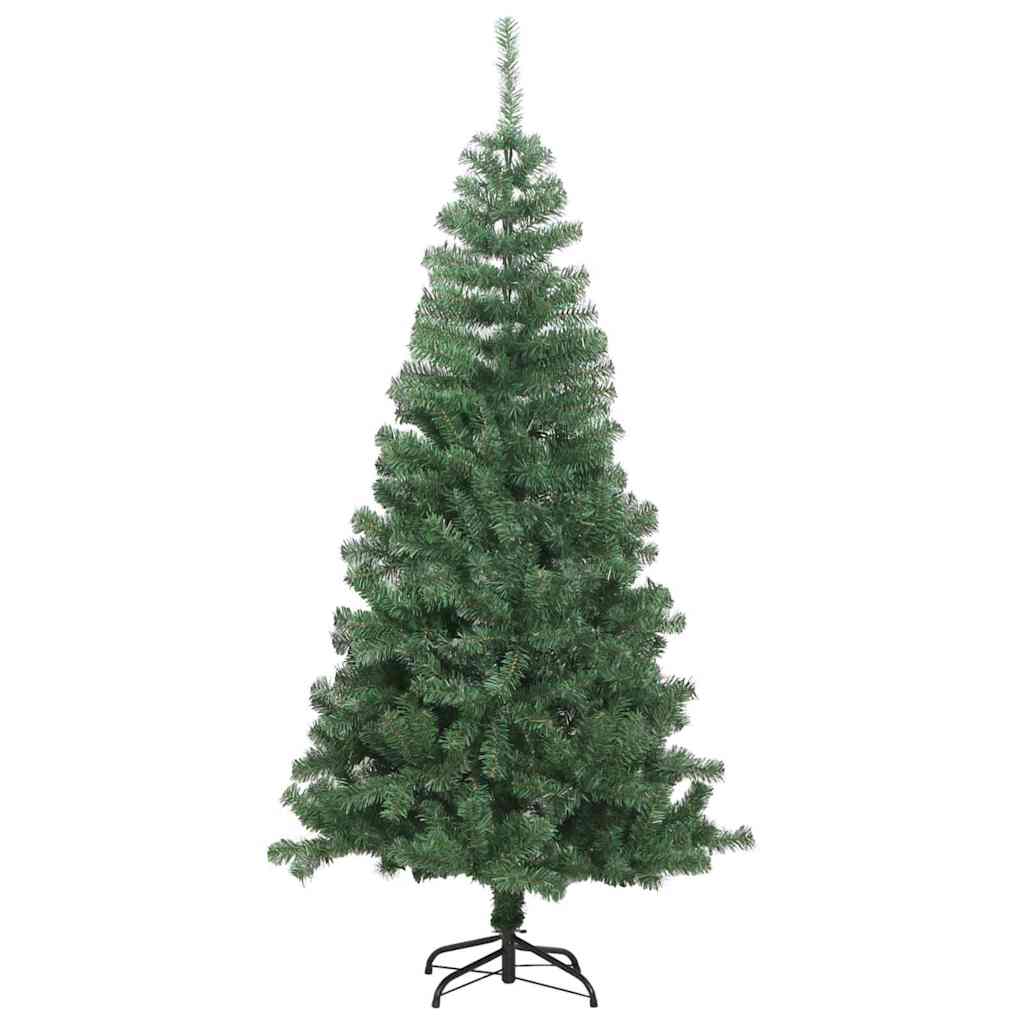 Sapin de Noël avec 300 LED avec support Vert 240 cm PVC - XIOS