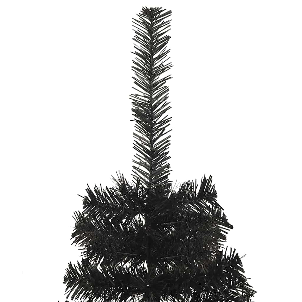 Sapin de Noël avec 300 LED avec support Noir 180 cm PVC - XIOS