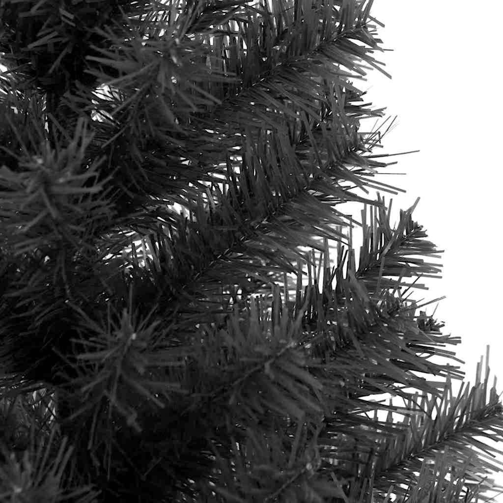 Sapin de Noël avec 300 LED avec support Noir 180 cm PVC - XIOS