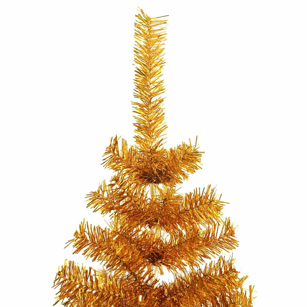 Sapin de Noël avec 300 LED avec support Doré 180 cm PET - XIOS