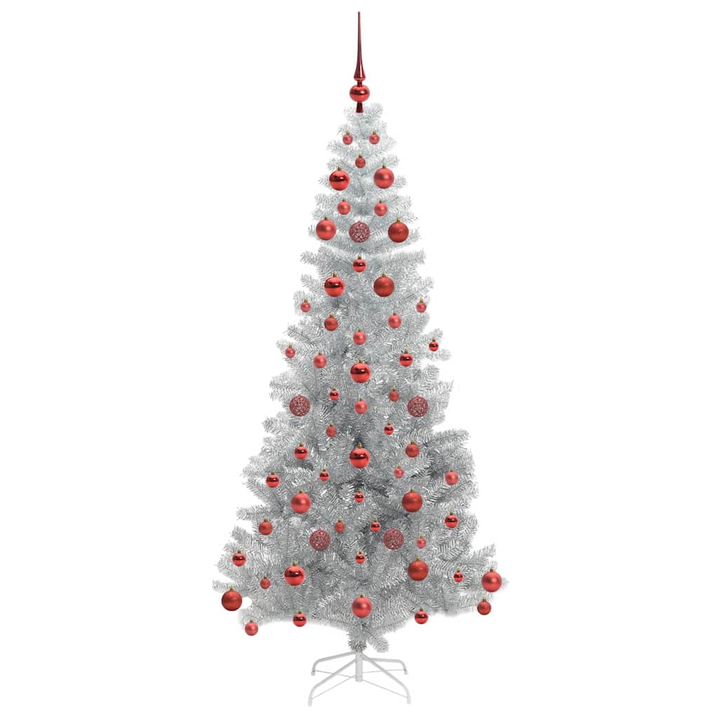 Sapin de Noël avec 300 LED avec support Argent 180 cm PET - XIOS