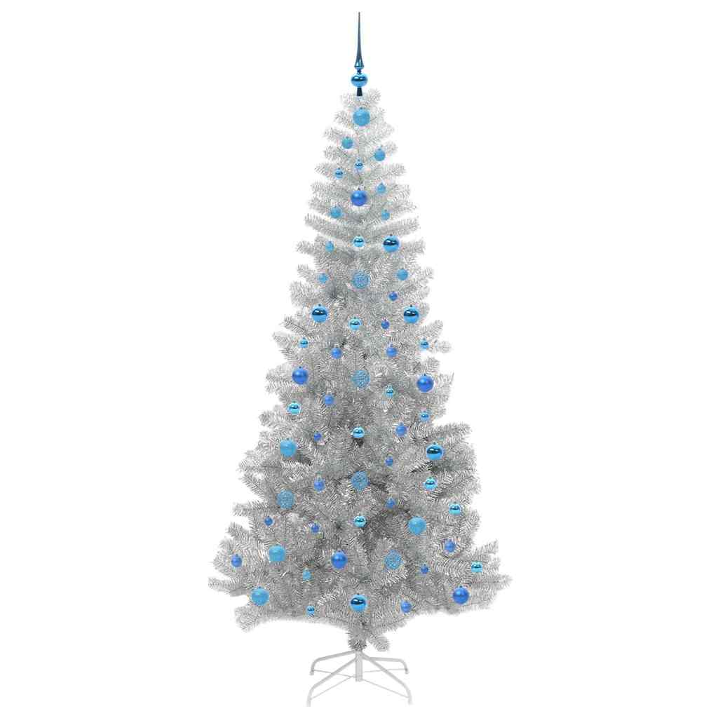 Sapin de Noël avec 300 LED avec support Argent 210 cm PET - XIOS