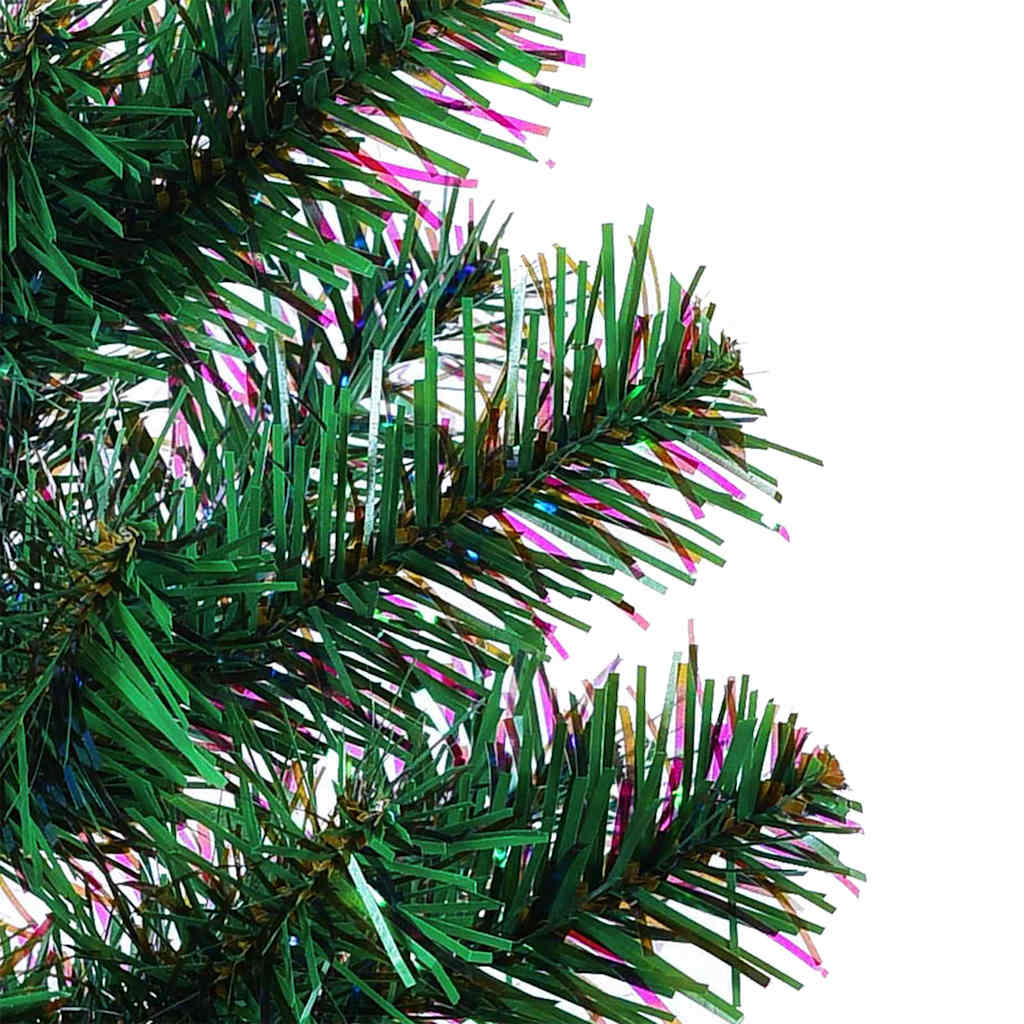 Sapin de Noël artificiel pré-éclairé Vert 120 cm PVC et métal - XIOS