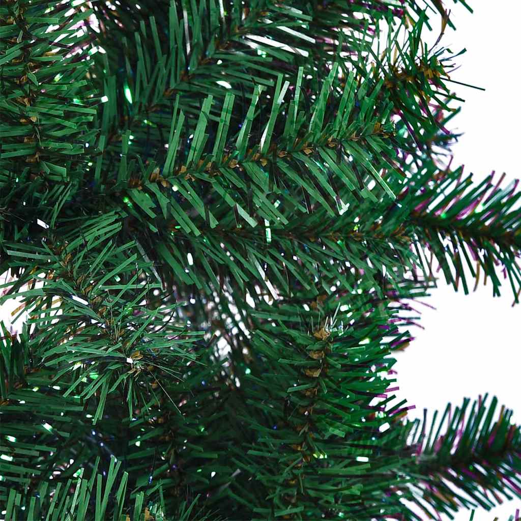 Sapin de Noël artificiel pré-éclairé Vert 120 cm PVC et métal - XIOS