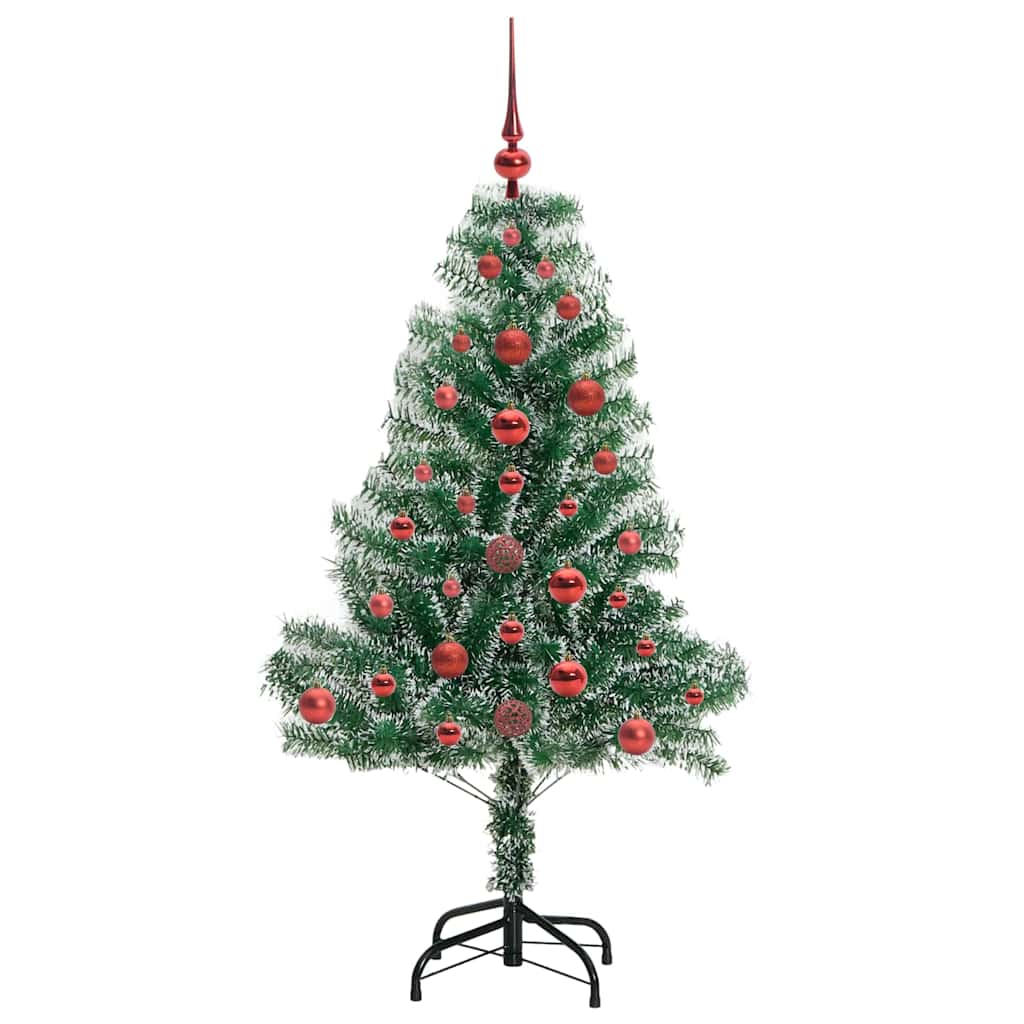 Arbre de Noël artificiel floconné de neige avec lumière LED - XIOS