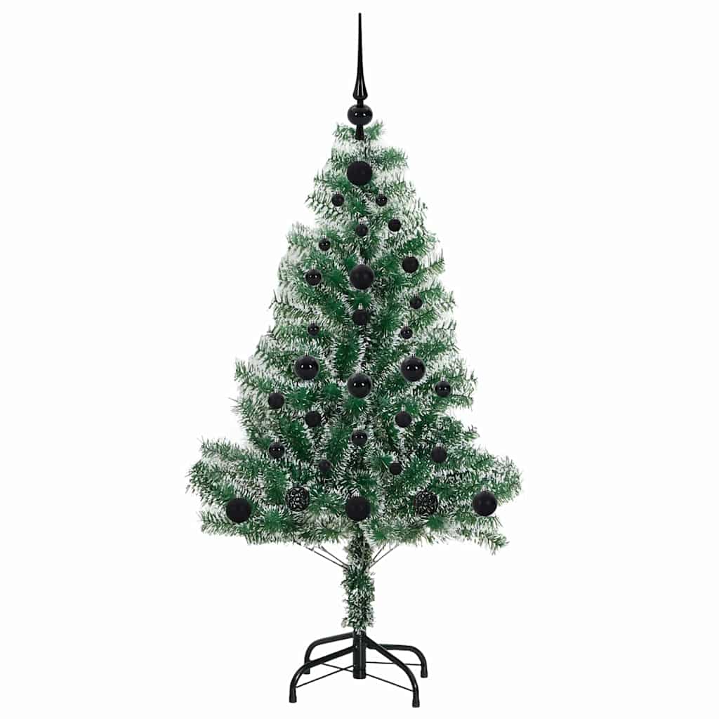 Arbre de Noël artificiel floconné de neige avec lumière LED - XIOS