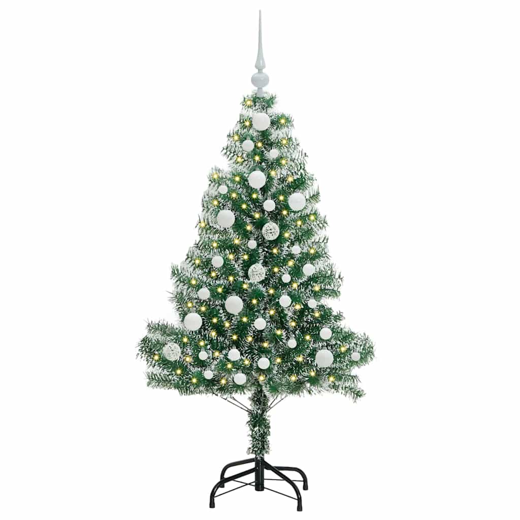 Arbre de Noël artificiel floconné de neige avec lumière LED - XIOS